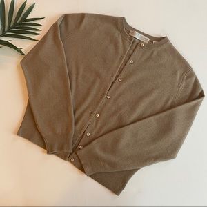 Valerie Stevens 100% Two Ply Cashmere Cardigan